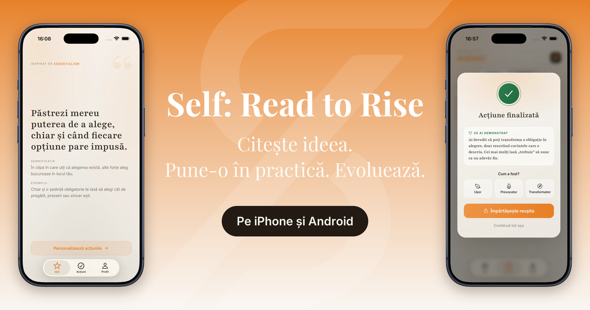 Cardul de prezentare Self